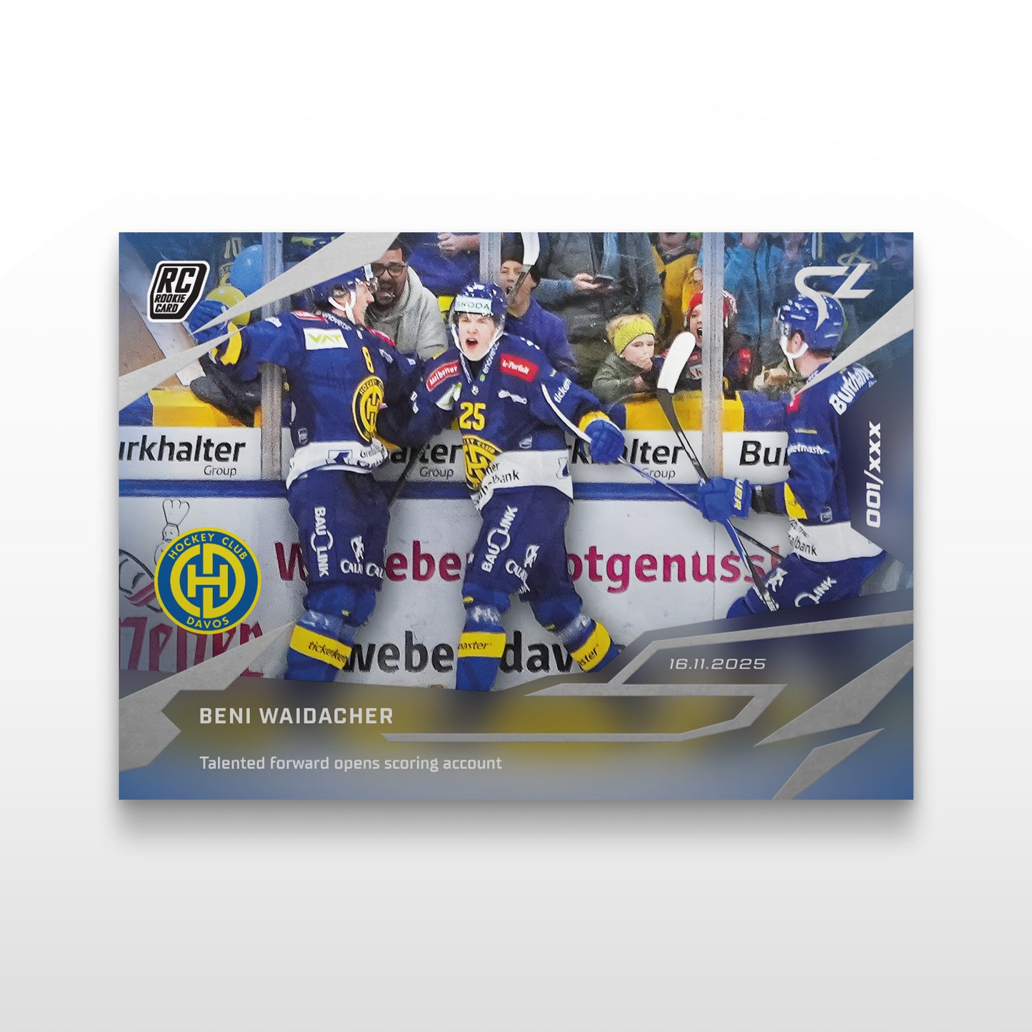 L-18 - BENI WAIDACHER - LIVE CARDS