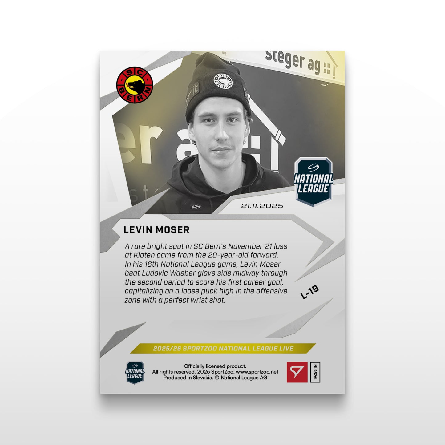 L-19 - LEVIN MOSER - LIVE CARDS