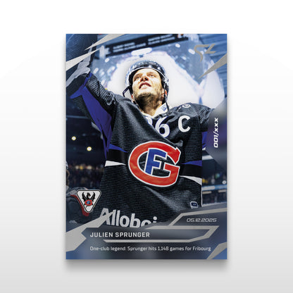 L-24 - JULIEN SPRUNGER - LIVE CARDS