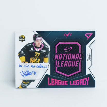 LLS-KM - HCA - KILLIAN MOTTET - LEAGUE LEGACY BLACK AUTO - 1/1