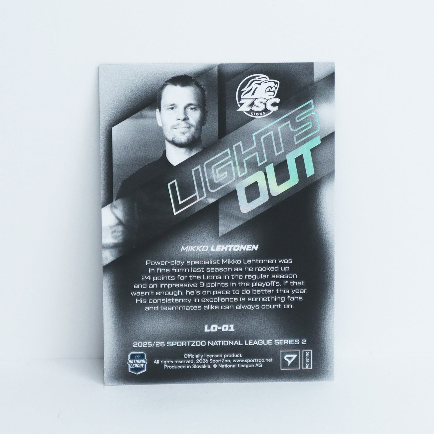 LO-01 - ZSC - MIKKO LEHTONEN - LIGHTS OUT PINK - 85/99
