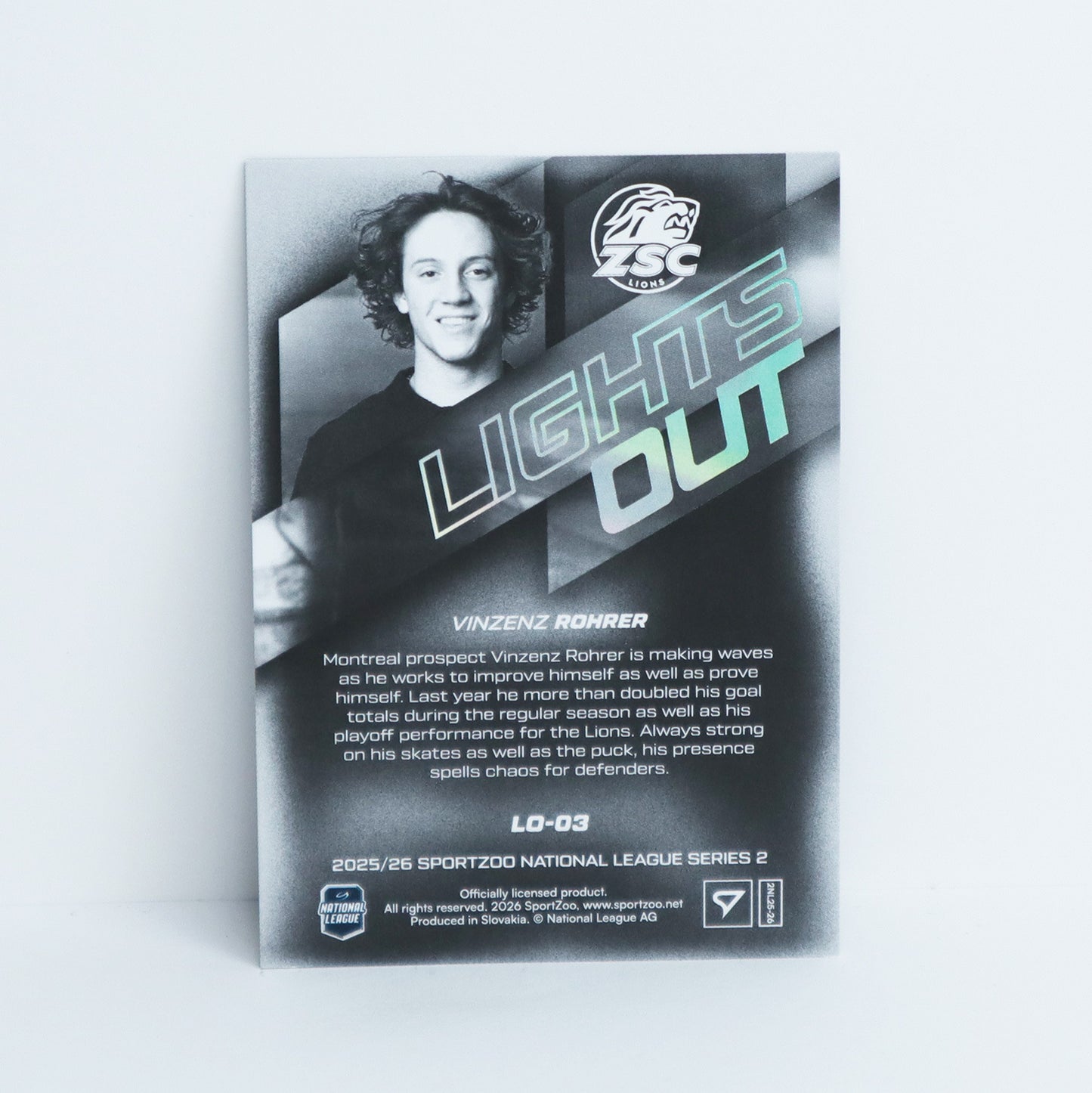 LO-03 - ZSC - VINZENZ ROHRER - LIGHTS OUT PINK - 38/99