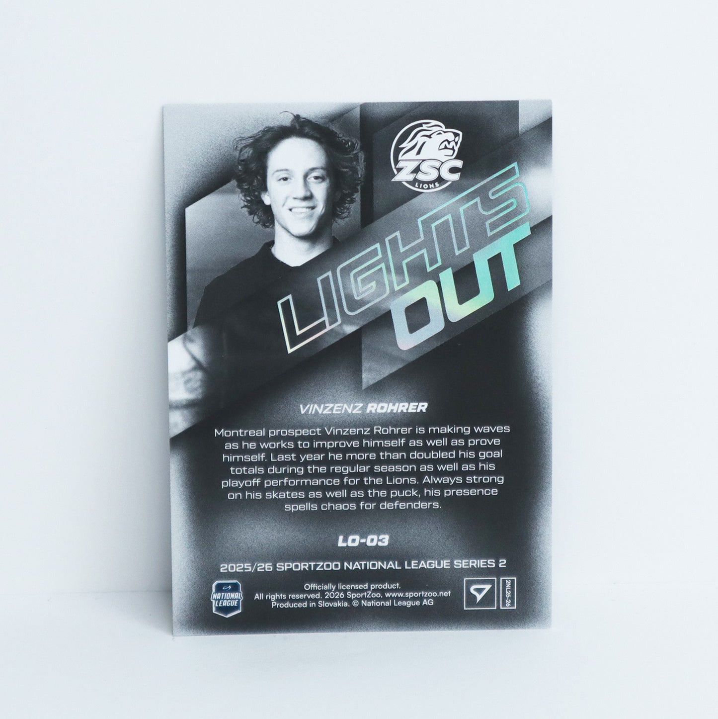 LO-03 - ZSC - VINZENZ ROHRER - LIGHTS OUT PINK - 64/99