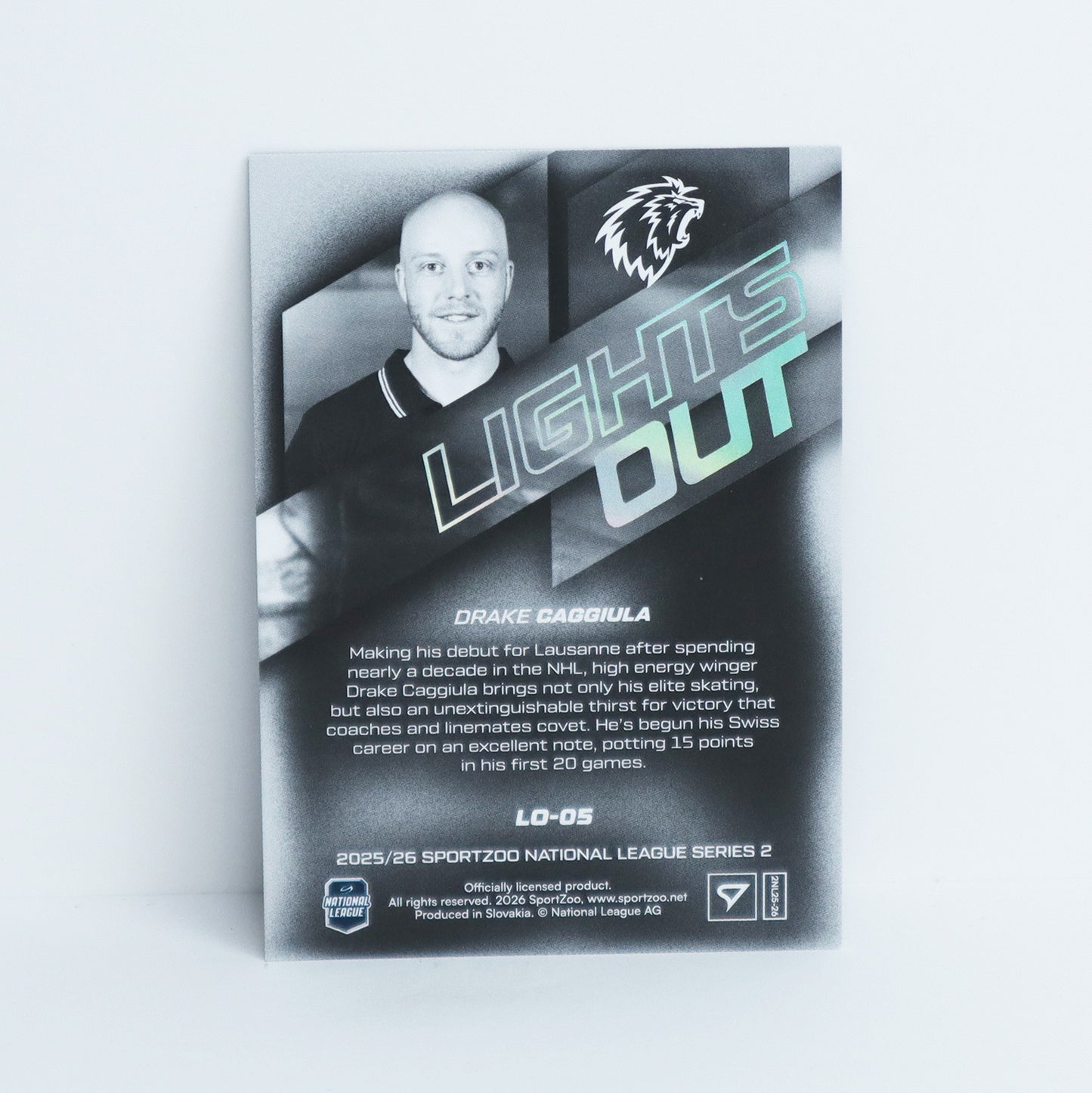 LO-05 - LHC - DRAKE CAGGIULA - LIGHTS OUT PINK - 77/99