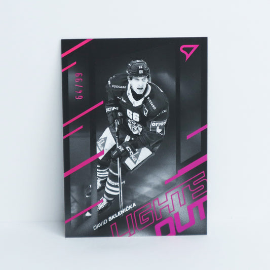 LO-15 - EVZ - DAVID SKLENICKA - LIGHTS OUT PINK - 64/99