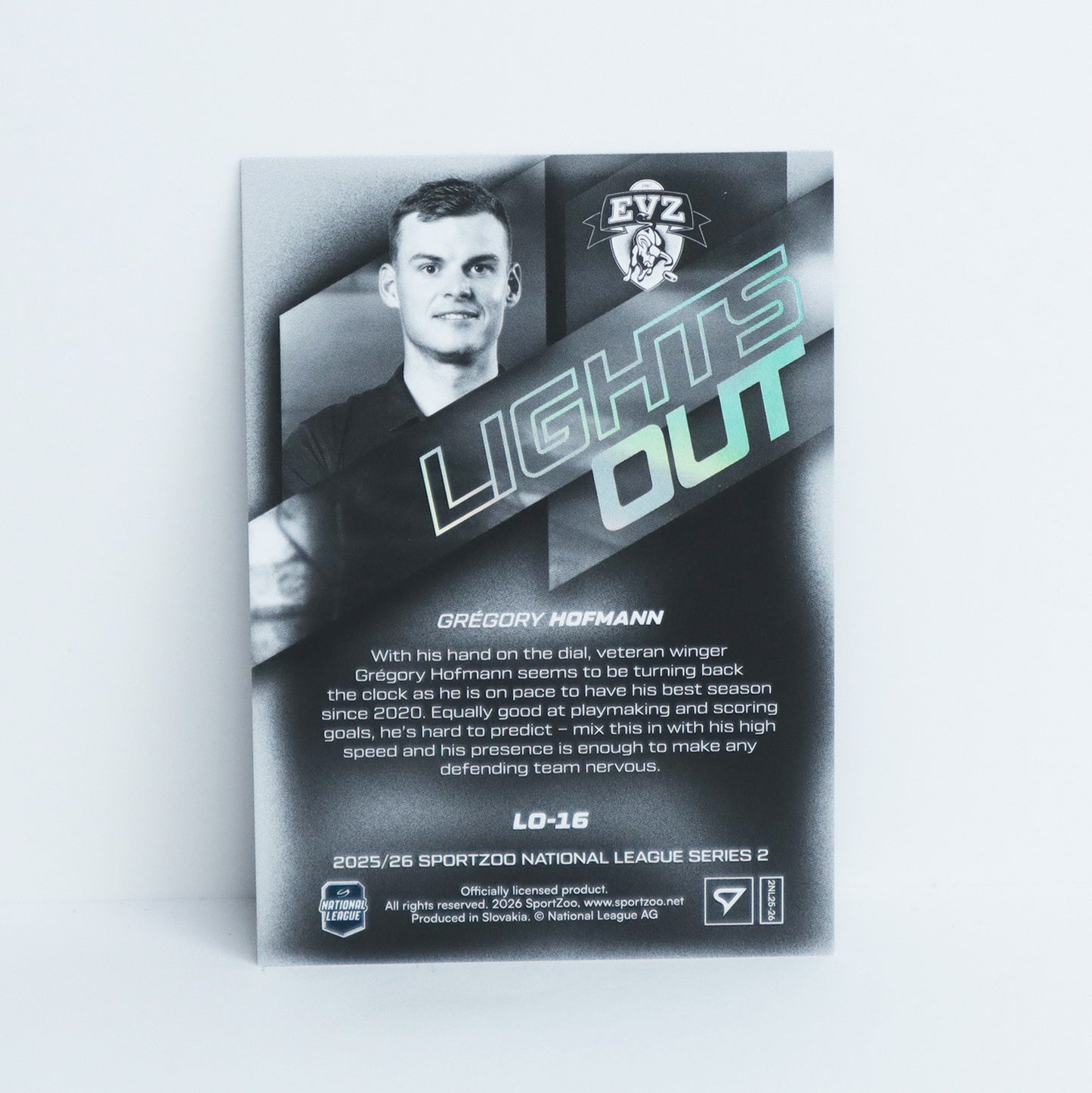 LO-16 - EVZ - GREGORY HOFMANN - LIGHTS OUT PINK - 33/99