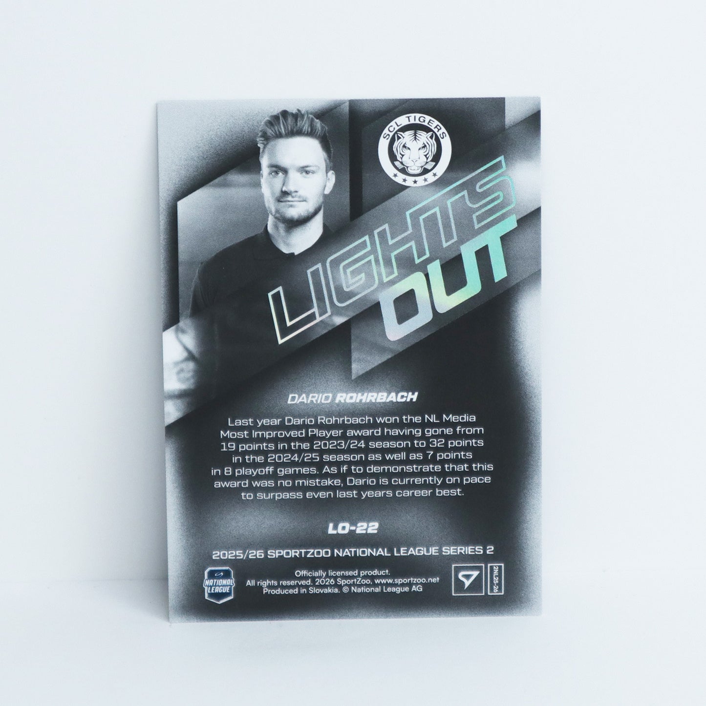 LO-22 - SCL - DARIO ROHRBACH - LIGHTS OUT PINK - 76/99