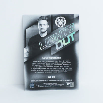 LO-22 - SCL - DARIO ROHRBACH - LIGHTS OUT PINK - 76/99