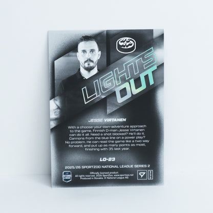 LO-23 - HCAP - JESSE VIRTANEN - LIGHTS OUT PINK - 64/99