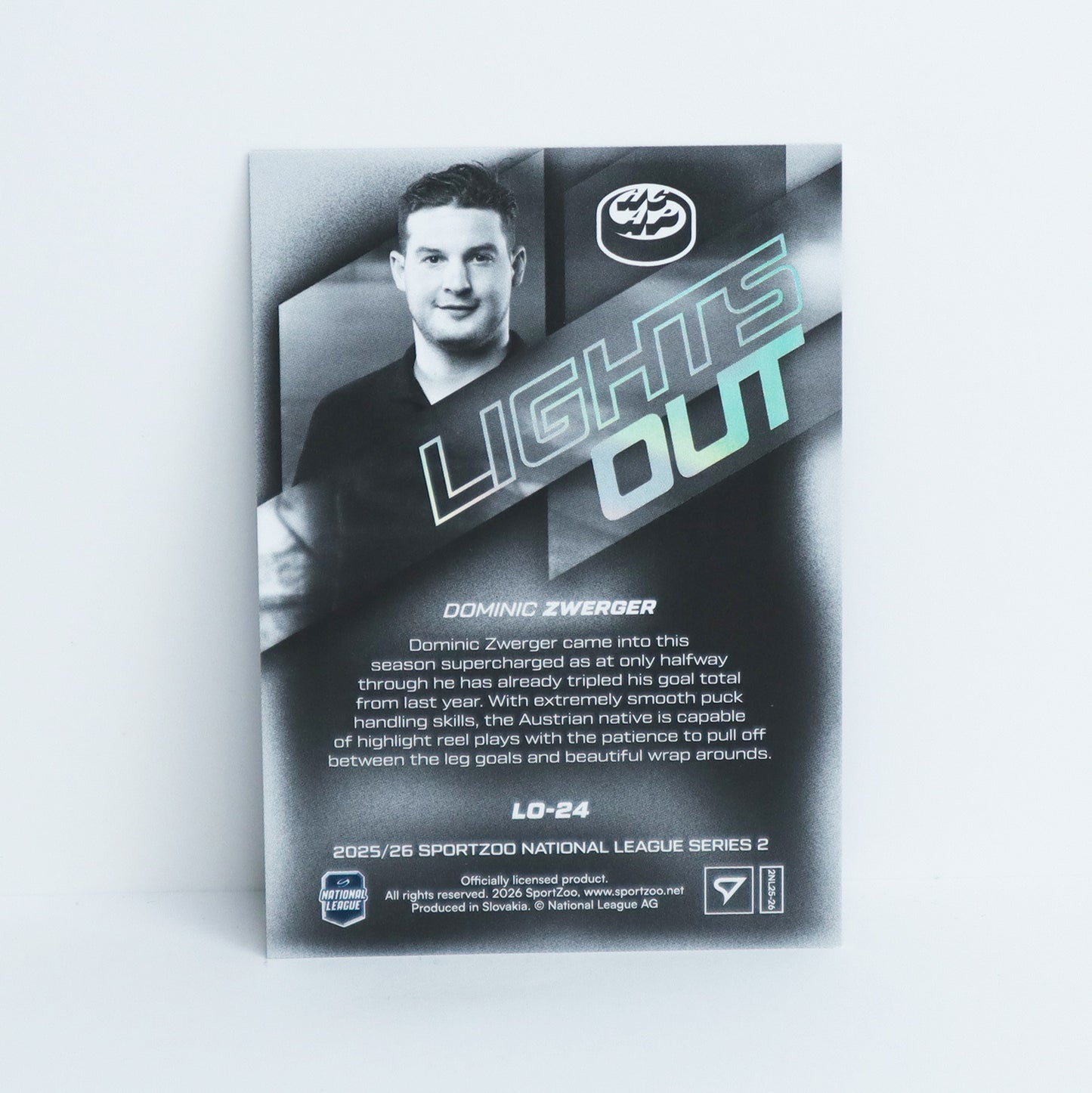LO-24 - HCAP - DOMINIC ZWERGER - LIGHTS OUT PINK - 06/99