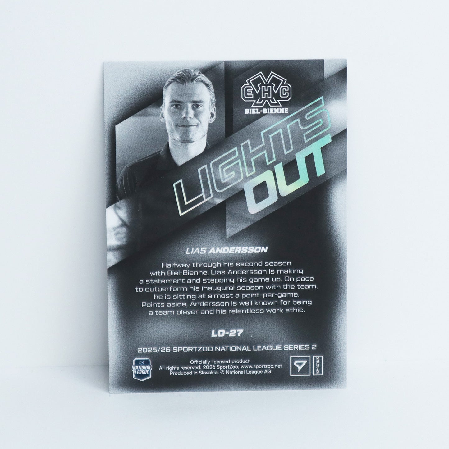 LO-27 - EHCB - LIAS ANDERSSON - LIGHTS OUT PINK - 74/99