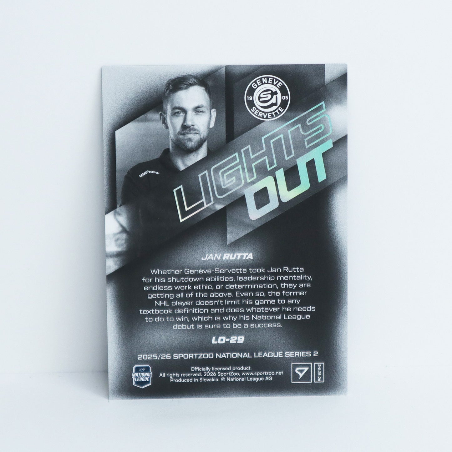 LO-29 - GSHC - JAN RUTTA - LIGHTS OUT PINK - 09/99