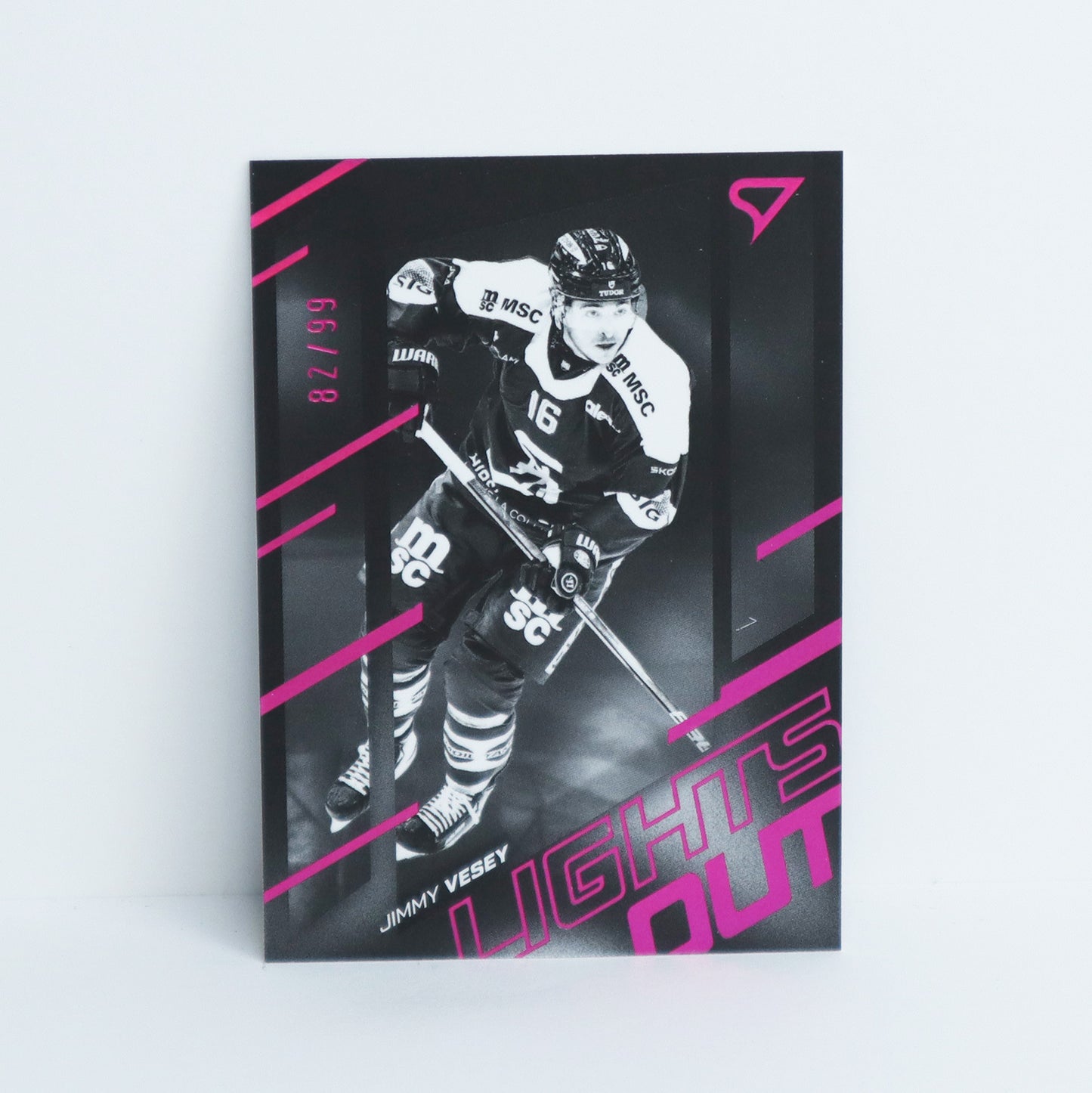 LO-31 - GSHC - JIMMY VESEY - LIGHTS OUT PINK - 82/99