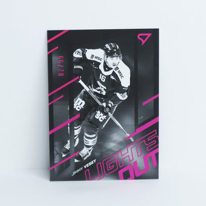 LO-31 - GSHC - JIMMY VESEY - LIGHTS OUT PINK - 82/99