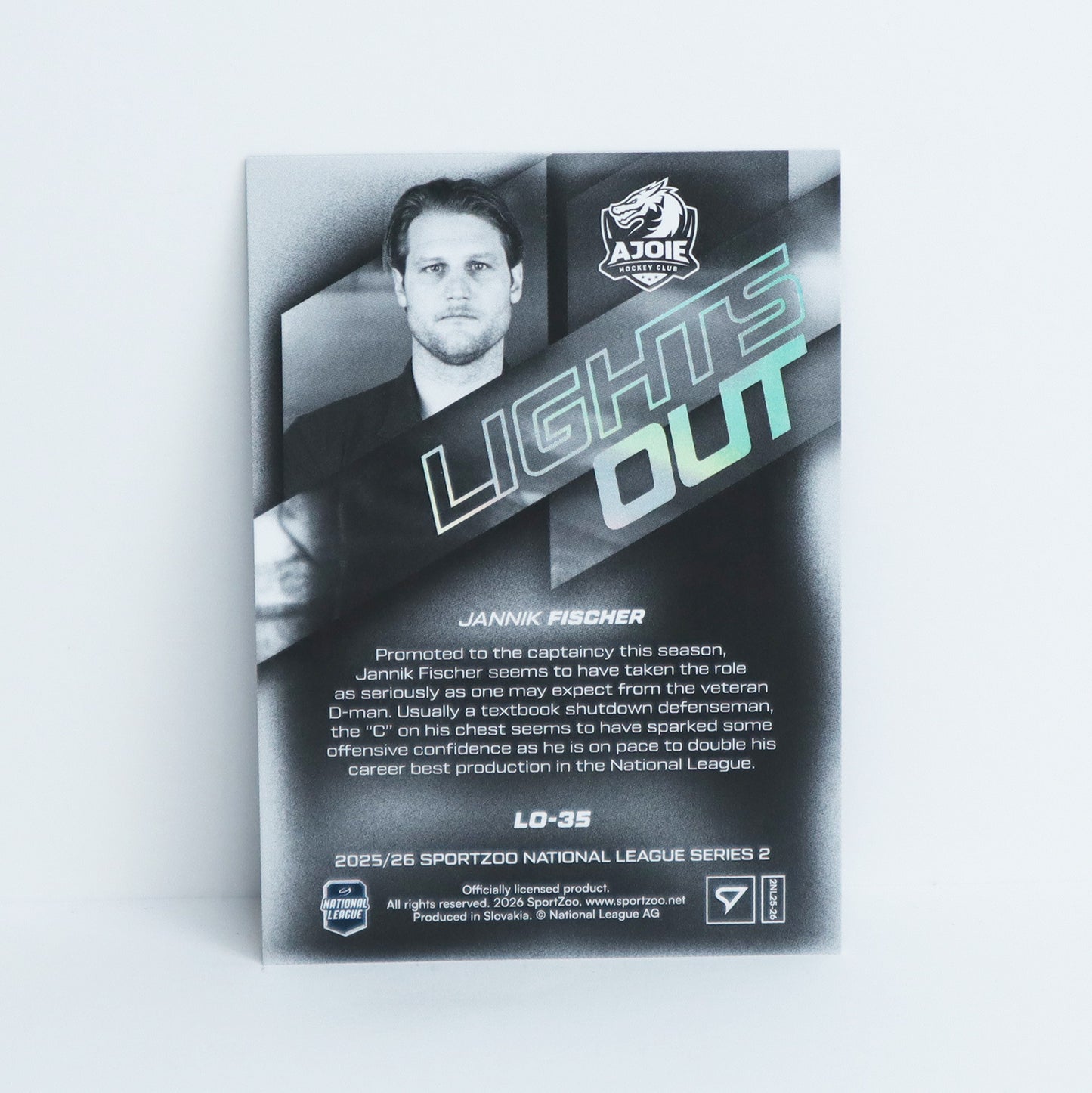LO-35 - HCA - JANNIK FISCHER - LIGHTS OUT PINK - 84/99