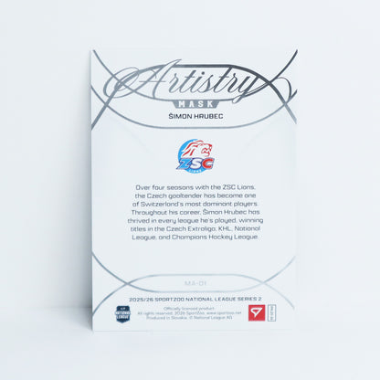 MA-01 - ZSC - SIMON HRUBEC - MASK ARTISTRY BLUE - 33/65