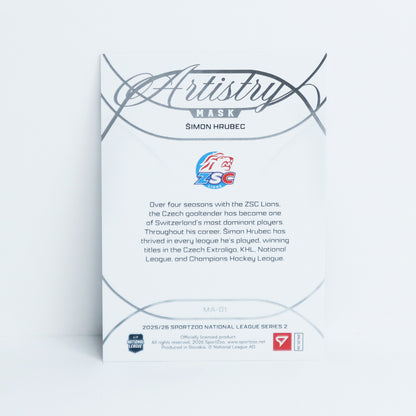 MA-01 - ZSC - SIMON HRUBEC - MASK ARTISTRY BLUE - 63/65
