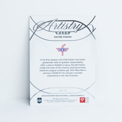 MA-13 - EHCK - DAVIDE FADANI - MASK ARTISTRY BLUE - 02/65