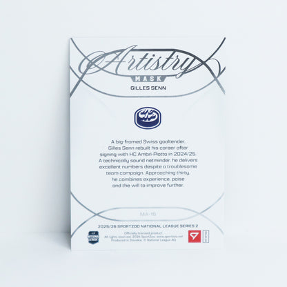 MA-16 - HCAP - GILLES SENN - MASK ARTISTRY BLUE - 22/65