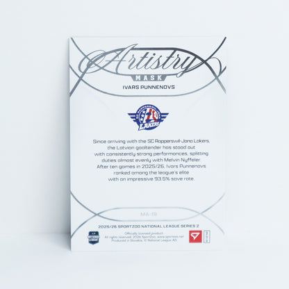 MA-19 - SCRJ - IVARS PUNNENOVS - MASK ARTISTRY BLUE - 05/65