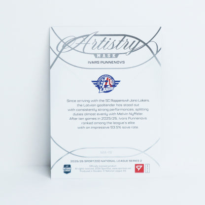 MA-19 - SCRJ - IVARS PUNNENOVS - MASK ARTISTRY BLUE - 21/65