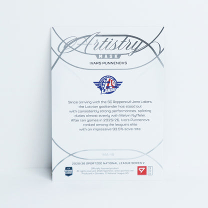 MA-19 - SCRJ - IVARS PUNNENOVS - MASK ARTISTRY BLUE - 44/65