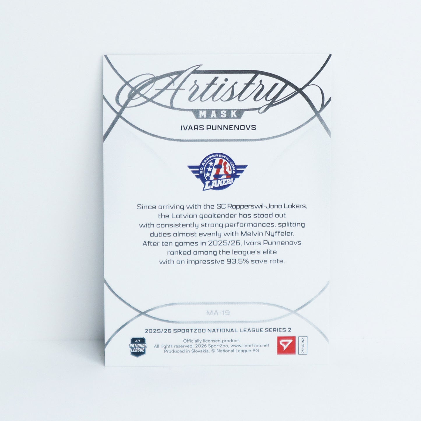 MA-19 - SCRJ - IVARS PUNNENOVS - MASK ARTISTRY BLUE - 45/65