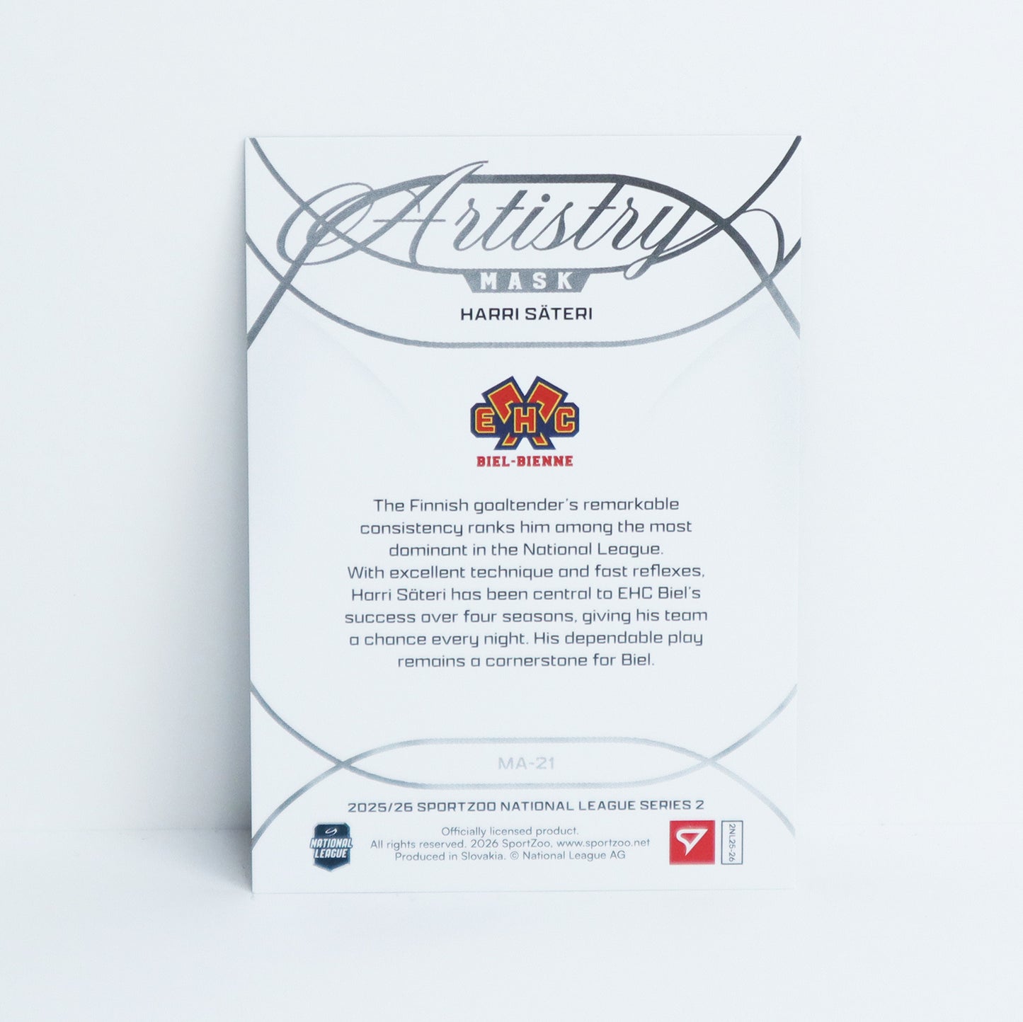 MA-21 - EHCB - HARRI SATERI - MASK ARTISTRY BLUE - 12/65