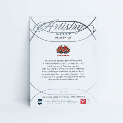 MA-21 - EHCB - HARRI SATERI - MASK ARTISTRY BLUE - 12/65