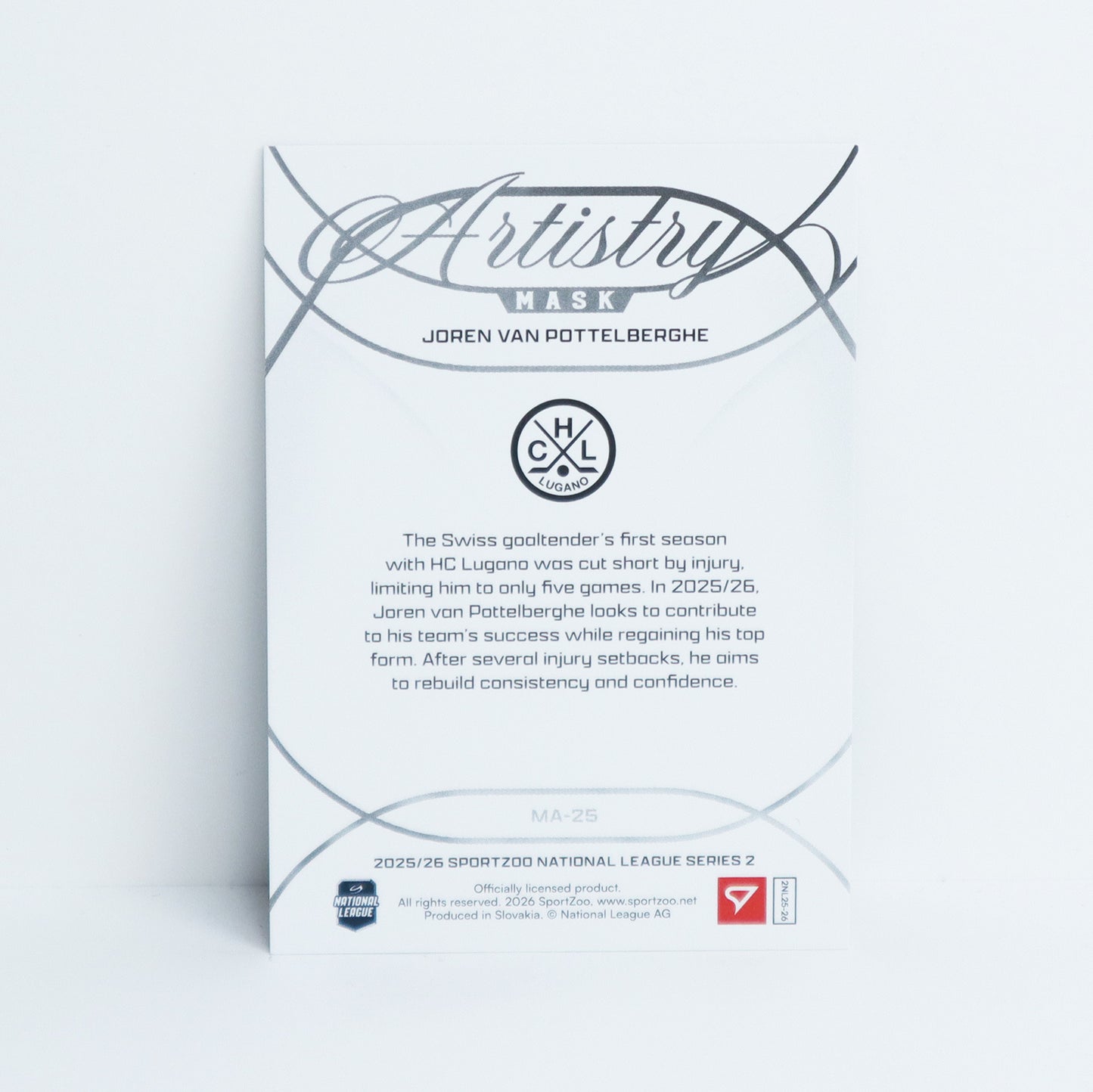 MA-25 - HCL - JOREN VAN POTTELBERGHE - MASK ARTISTRY BLUE - 44/65
