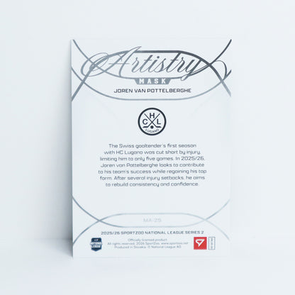 MA-25 - HCL - JOREN VAN POTTELBERGHE - MASK ARTISTRY BLUE - 44/65