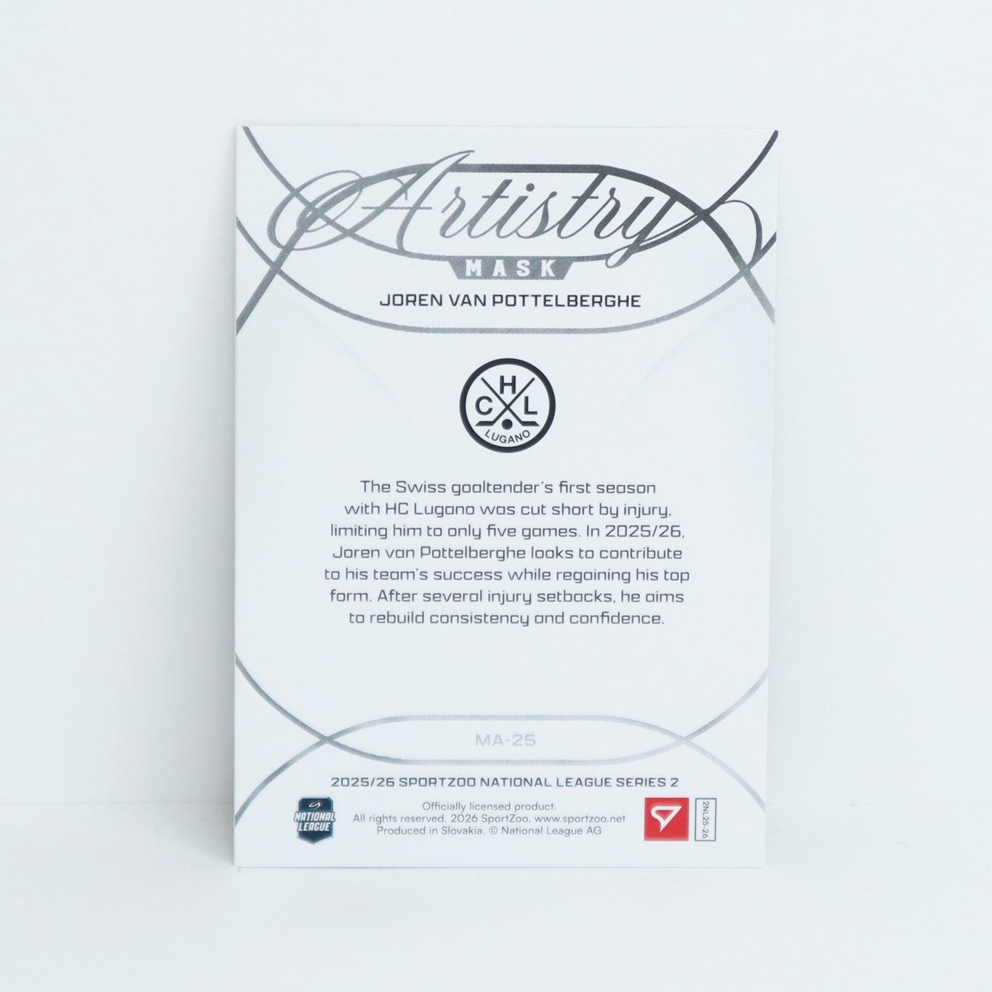 MA-25 - HCL - JOREN VAN POTTELBERGHE - MASK ARTISTRY BASE