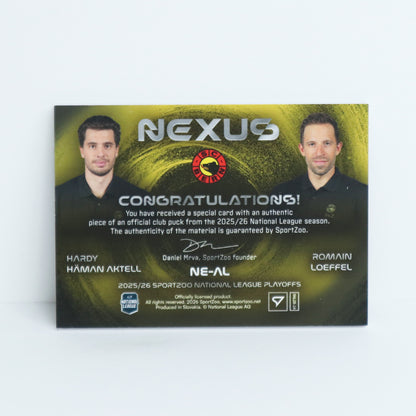 NE-AL - SCB - HARDY HAMAN AKTELL - ROMAIN LOEFFEL - NEXUS PUCK - 10/15