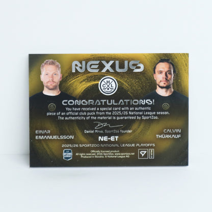 NE-ET - HCL - EINAR EMANUELSSON - CALVIN THURKAUF - NEXUS PUCK - 13/15