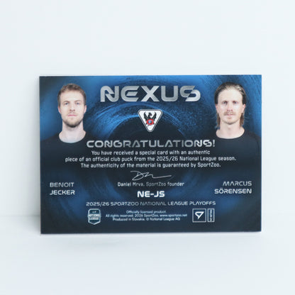 NE-JS - FRI - BENOIT JECKER - MARCUS SORENSEN - NEXUS PUCK - 08/15