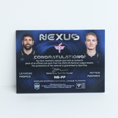 NE-PP - EHCK - LEANDRO PROFICO - PETTERI PUHAKKA - NEXUS PUCK - 14/15