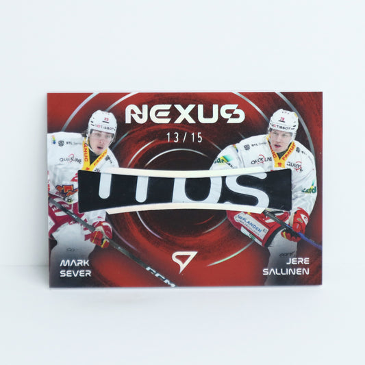 NE-SS - EHCB - MARK SEVER - JERE SALLINEN - NEXUS PUCK - 13/15
