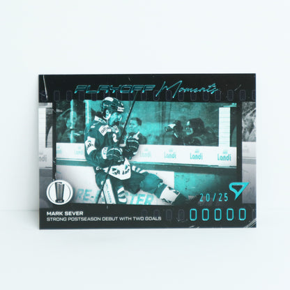 PM-01 - EHCB - MARK SEVER - PLAYOFF MOMENTS BLUE - 20/25
