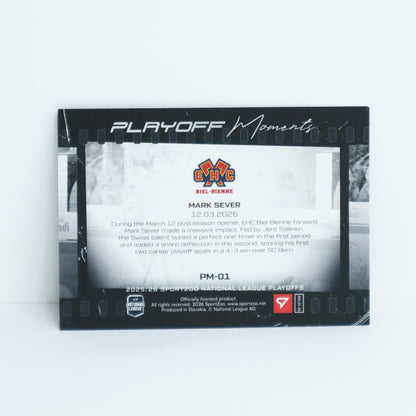 PM-01 - EHCB - MARK SEVER - PLAYOFF MOMENTS BASE