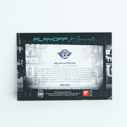 PM-03 - SCRJ - MELVIN NYFFELER - PLAYOFF MOMENTS BLUE - 10/25