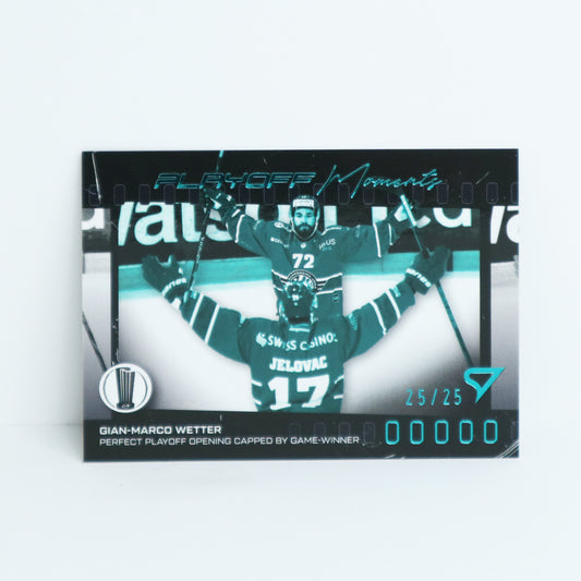 PM-07 - SCRJ - GIAN-MARCO WETTER - PLAYOFF MOMENTS BLUE - 25/25