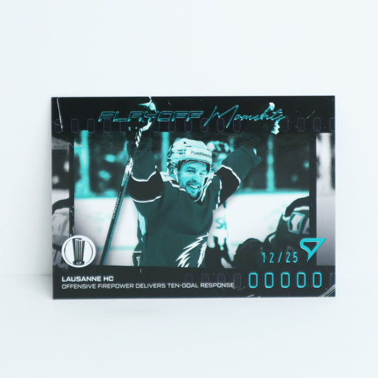 PM-08 - LHC - LAUSANNE HC - PLAYOFF MOMENTS BLUE - 12/25