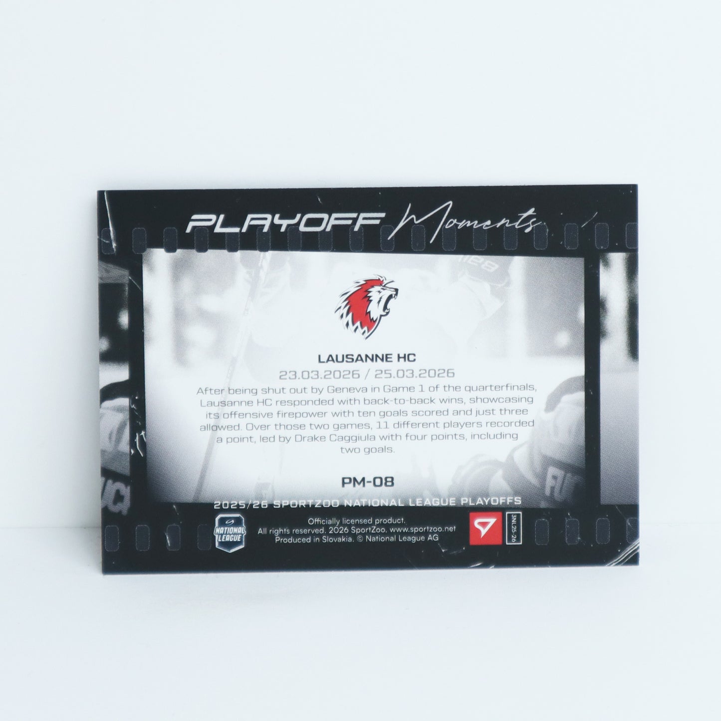 PM-08 - LHC - LAUSANNE HC - PLAYOFF MOMENTS BASE