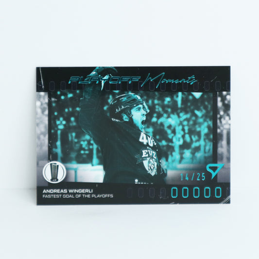 PM-09 - EVZ - ANDREAS WINGERLI - PLAYOFF MOMENTS BLUE - 14/25