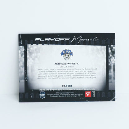PM-09 - EVZ - ANDREAS WINGERLI - PLAYOFF MOMENTS BASE