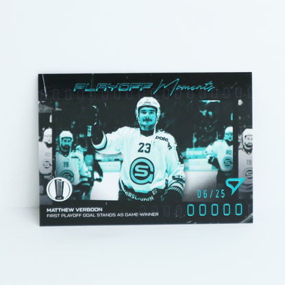 PM-11 - GSHC - MATTHEW VERBOON - PLAYOFF MOMENTS BLUE - 06/25