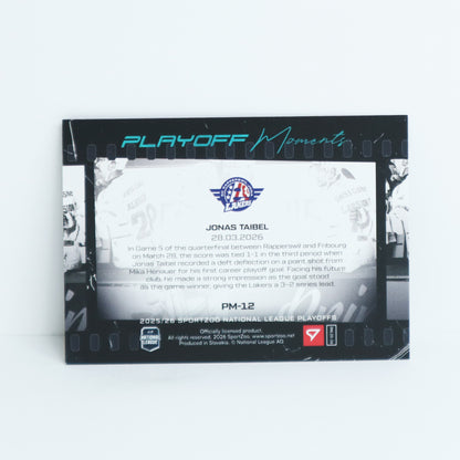 PM-12 - SCRJ - JONAS TAIBEL - PLAYOFF MOMENTS BLUE - 11/25