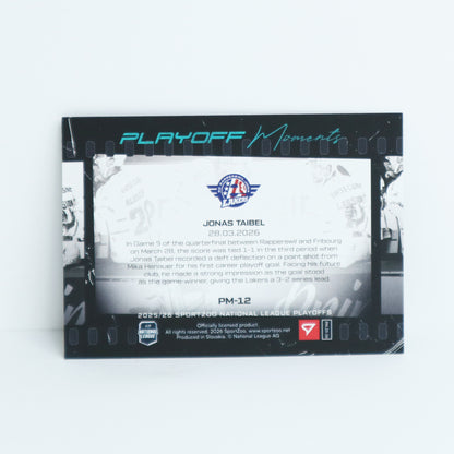 PM-12 - SCRJ - JONAS TAIBEL - PLAYOFF MOMENTS BLUE - 25/25