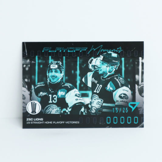 PM-18 - ZSC - ZSC LIONS - PLAYOFF MOMENTS BLUE - 15/25