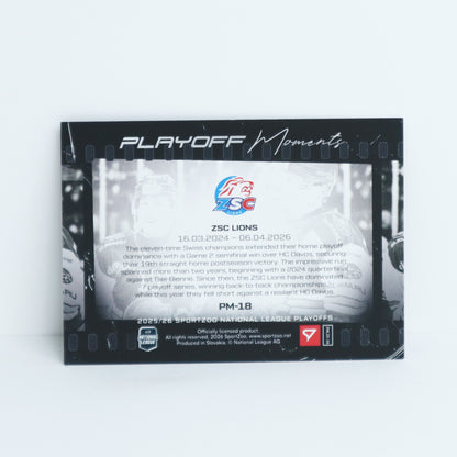 PM-18 - ZSC - ZSC LIONS - PLAYOFF MOMENTS BASE